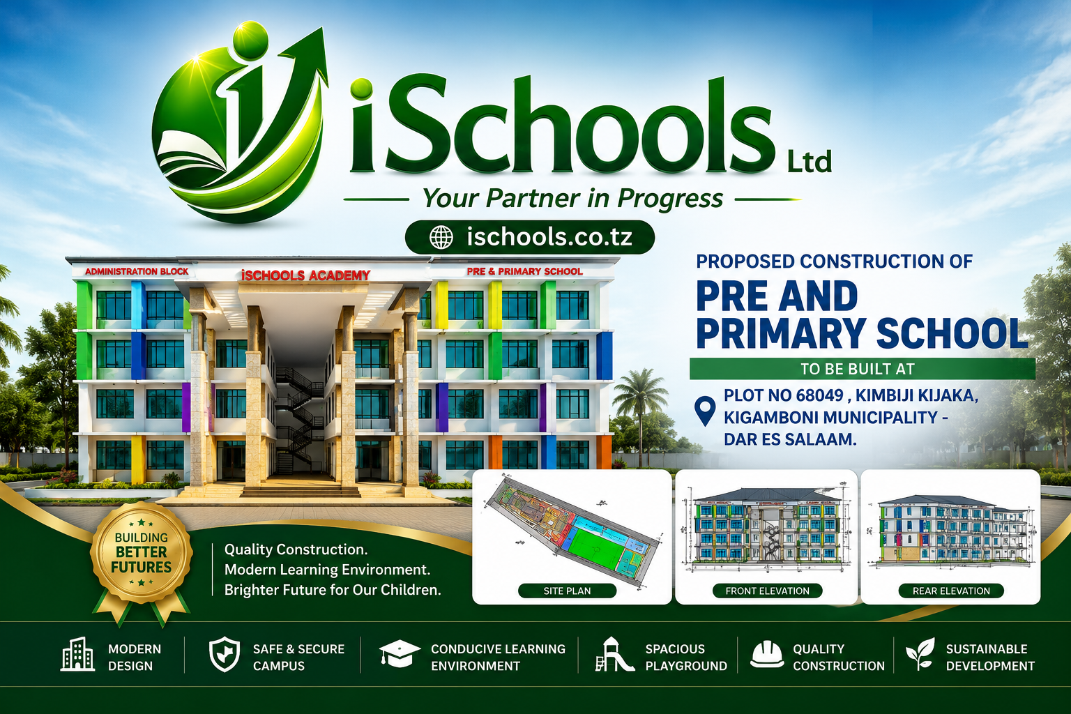 Proposed Construction of a Modern Pre and Primary School